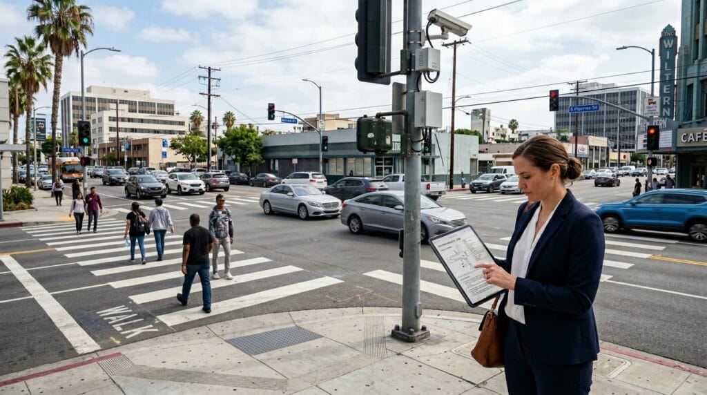 Los Angeles Vision Zero accident claims 2026 involving safer streets data and crash evidence