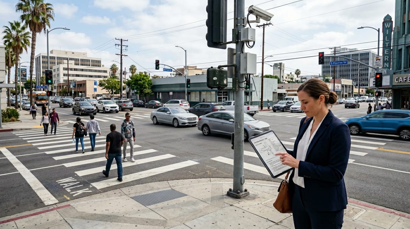 Los Angeles Vision Zero accident claims 2026 involving safer streets data and crash evidence